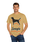 Retro Beagle Lover T-Shirt, Unisex Pet Lover Tee, Dog Themed Gift, Vintage Dog Graphic Shirt, Animal Enthusiast Apparel