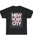 New York City Graphic Tee, Urban Streetwear, Gift for Travelers, Unisex Cotton T-Shirt, Casual Daily Wear