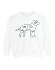 Pet Anatomy Sweatshirt, Unisex Cozy Top, Dog Lover Gift, Funny Animal Apparel, Casual Sweatshirt, Gift for Dog Owners
