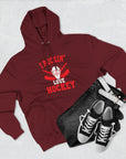 I Pickin' Love Hockey Hoodie | Cozy Sports Fleece Sweatshirt | Perfect for Hockey Fans, Game Day, Gifts, Winter Wear, Sports Apparel
