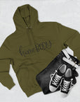Home Body Fleece Hoodie, Cozy Sweatshirt Gift, Relaxed Casual Wear, Perfect for Lounging, Great for Homebodies