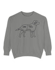 Pet Anatomy Sweatshirt, Unisex Cozy Top, Dog Lover Gift, Funny Animal Apparel, Casual Sweatshirt, Gift for Dog Owners
