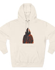 Cozy Three-Panel Fleece Hoodie for All Seasons, Unisex Graphic Sweatshirt, Casual Layering, Gifting for Friends & Family