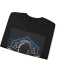 Cosmic Vibes Sweatshirt | Unisex Space Themed Crewneck | Perfect for Astronaut Lovers, Unique Gift, Casual Wear, Cozy Style