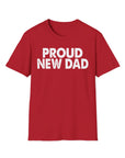 Black PROUD NEW DAD T-Shirt