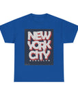 New York City Graphic Tee, Urban Streetwear, Gift for Travelers, Unisex Cotton T-Shirt, Casual Daily Wear