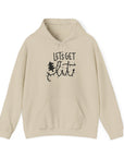 Unisex Hooded Sweatshirt - "Let's Get Lit" for Cozy Winter Nights, Perfect for Holiday Gatherings, Parties, Gifts, and Everyday Wear
