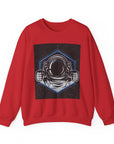 Cosmic Vibes Sweatshirt | Unisex Space Themed Crewneck | Perfect for Astronaut Lovers, Unique Gift, Casual Wear, Cozy Style