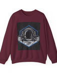 Cosmic Vibes Sweatshirt | Unisex Space Themed Crewneck | Perfect for Astronaut Lovers, Unique Gift, Casual Wear, Cozy Style