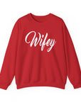 Wifey Sweatshirt, Cozy Crewneck for Newlyweds, Wedding Gift, Bride Appreciation, Casual Loungewear, Gift for Her