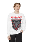 Resurgence Tiger Sweatshirt, Unisex Graphic Hoodie, Trendy Streetwear, Animal Lover Gift, Cozy Fashion for Fall, Statement Apparel