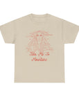 Unisex Heavy Cotton Tee - 'Take Me To Mountains' Adventure Shirt, Outdoor Lover Tee, Nature Vibes T-Shirt, Travel Gift Idea, Hiking Apparel