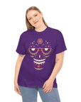 Sugar Skull Graphic Tee, Unisex T-Shirt for Day of the Dead, Halloween, Festive Casual Wear, Unique Gift Idea