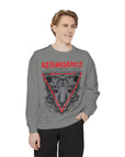 Resurgence Tiger Sweatshirt, Unisex Graphic Hoodie, Trendy Streetwear, Animal Lover Gift, Cozy Fashion for Fall, Statement Apparel