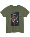 Astronaut Guitarist Unisex Tee, Cool Music Shirt, Space Lover Gift, Concert Apparel, Casual Outfit, Unique Graphic Tee