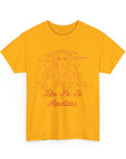 Unisex Heavy Cotton Tee - 'Take Me To Mountains' Adventure Shirt, Outdoor Lover Tee, Nature Vibes T-Shirt, Travel Gift Idea, Hiking Apparel