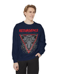 Resurgence Tiger Sweatshirt, Unisex Graphic Hoodie, Trendy Streetwear, Animal Lover Gift, Cozy Fashion for Fall, Statement Apparel