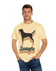 Retro Beagle Lover T-Shirt, Unisex Pet Lover Tee, Dog Themed Gift, Vintage Dog Graphic Shirt, Animal Enthusiast Apparel