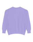 Hug-Themed Garment-Dyed Sweatshirt - Perfect for Gifting, Cozy Outfits, Casual Wear, Birthday Surprises, Everyday Comfort