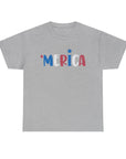 'Merica Unisex Heavy Cotton Tee - Patriotic Shirt for Independence Day, BBQs, Casual Wear, Gifts