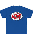 Unisex Love Graphic Tee | Valentine's Day Gift, Couple's Tee, Friends Gift, Casual Wear, Heart Design