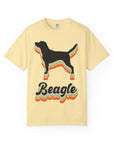 Retro Beagle Lover T-Shirt, Unisex Pet Lover Tee, Dog Themed Gift, Vintage Dog Graphic Shirt, Animal Enthusiast Apparel