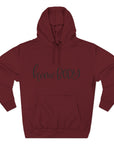 Home Body Fleece Hoodie, Cozy Sweatshirt Gift, Relaxed Casual Wear, Perfect for Lounging, Great for Homebodies