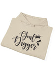 Goal Digger Motivational Hoodie | Unisex Heavy Blend Sweatshirt | Gift for Entrepreneurs, Students, Inspiration, Self-Love, Goals