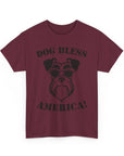 Dog Bless America Tee, Funny Dog Lover Shirt, Pet Owner Gift, Unisex Graphic Tee, Animal Lover Apparel, Casual Cotton T-Shirt