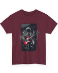 Astronaut Guitarist Unisex Tee, Cool Music Shirt, Space Lover Gift, Concert Apparel, Casual Outfit, Unique Graphic Tee