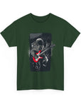 Astronaut Guitarist Unisex Tee, Cool Music Shirt, Space Lover Gift, Concert Apparel, Casual Outfit, Unique Graphic Tee
