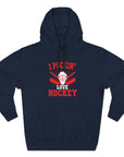 I Pickin' Love Hockey Hoodie | Cozy Sports Fleece Sweatshirt | Perfect for Hockey Fans, Game Day, Gifts, Winter Wear, Sports Apparel