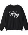 Wifey Sweatshirt, Cozy Crewneck for Newlyweds, Wedding Gift, Bride Appreciation, Casual Loungewear, Gift for Her