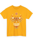 Sugar Skull Graphic Tee, Unisex T-Shirt for Day of the Dead, Halloween, Festive Casual Wear, Unique Gift Idea