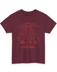 Unisex Heavy Cotton Tee - 'Take Me To Mountains' Adventure Shirt, Outdoor Lover Tee, Nature Vibes T-Shirt, Travel Gift Idea, Hiking Apparel
