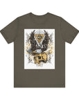 Eagle & Skull Graphic Tee | Casual Wear, Gift for Men, Symbolic Shirt, Unique Design, Everyday Style