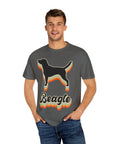 Retro Beagle Lover T-Shirt, Unisex Pet Lover Tee, Dog Themed Gift, Vintage Dog Graphic Shirt, Animal Enthusiast Apparel