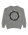Minimalist Garment-Dyed Sweatshirt, Cozy Unisex Hoodie, Casual Streetwear, Perfect for Layering, Gift for Any Occasion, Relaxed Fit