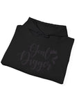 Goal Digger Motivational Hoodie | Unisex Heavy Blend Sweatshirt | Gift for Entrepreneurs, Students, Inspiration, Self-Love, Goals