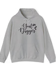 Goal Digger Motivational Hoodie | Unisex Heavy Blend Sweatshirt | Gift for Entrepreneurs, Students, Inspiration, Self-Love, Goals