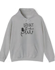 Unisex Hooded Sweatshirt - "Let's Get Lit" for Cozy Winter Nights, Perfect for Holiday Gatherings, Parties, Gifts, and Everyday Wear