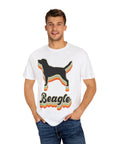 Retro Beagle Lover T-Shirt, Unisex Pet Lover Tee, Dog Themed Gift, Vintage Dog Graphic Shirt, Animal Enthusiast Apparel