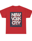 New York City Graphic Tee, Urban Streetwear, Gift for Travelers, Unisex Cotton T-Shirt, Casual Daily Wear