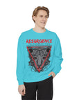 Resurgence Tiger Sweatshirt, Unisex Graphic Hoodie, Trendy Streetwear, Animal Lover Gift, Cozy Fashion for Fall, Statement Apparel