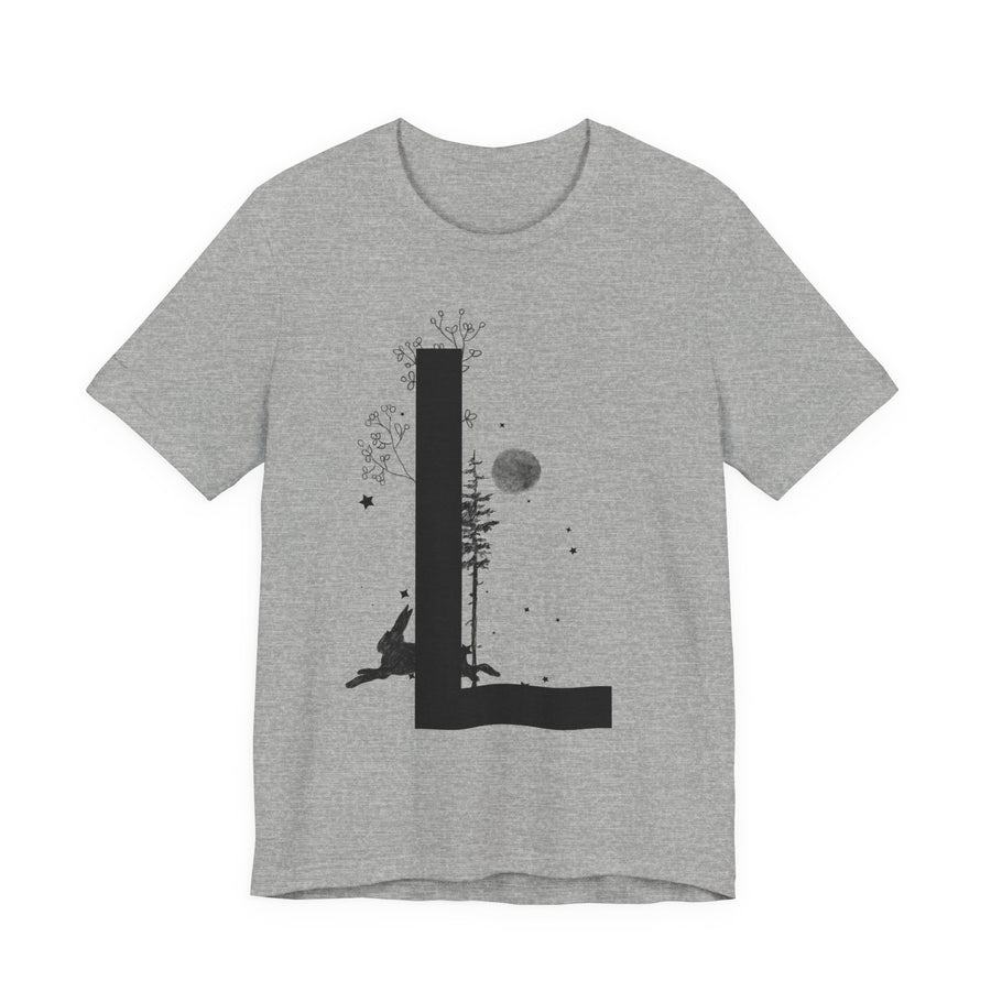 Artistic Letter L Tee for Creative Souls, Unisex Graphic Shirt, Comfortable Casual Wear, Perfect Gift for Art Lovers, Ideal for [...]