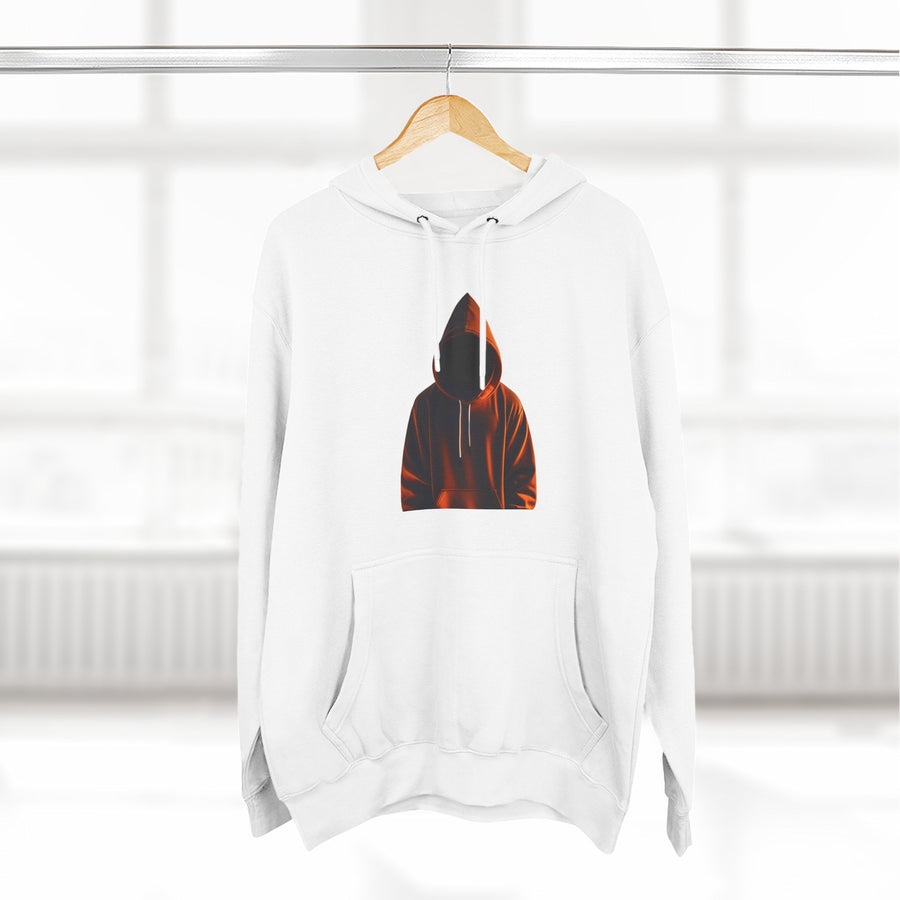 Cozy Three-Panel Fleece Hoodie for All Seasons, Unisex Graphic Sweatshirt, Casual Layering, Gifting for Friends & Family