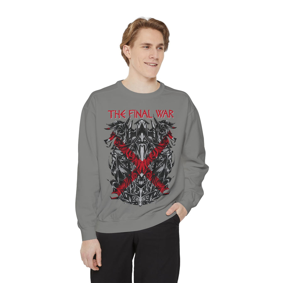 The Final War Unisex Sweatshirt, Casual Unisex Apparel, Graphic Sweatshirt, Streetwear, Unique Gift for Him/Her