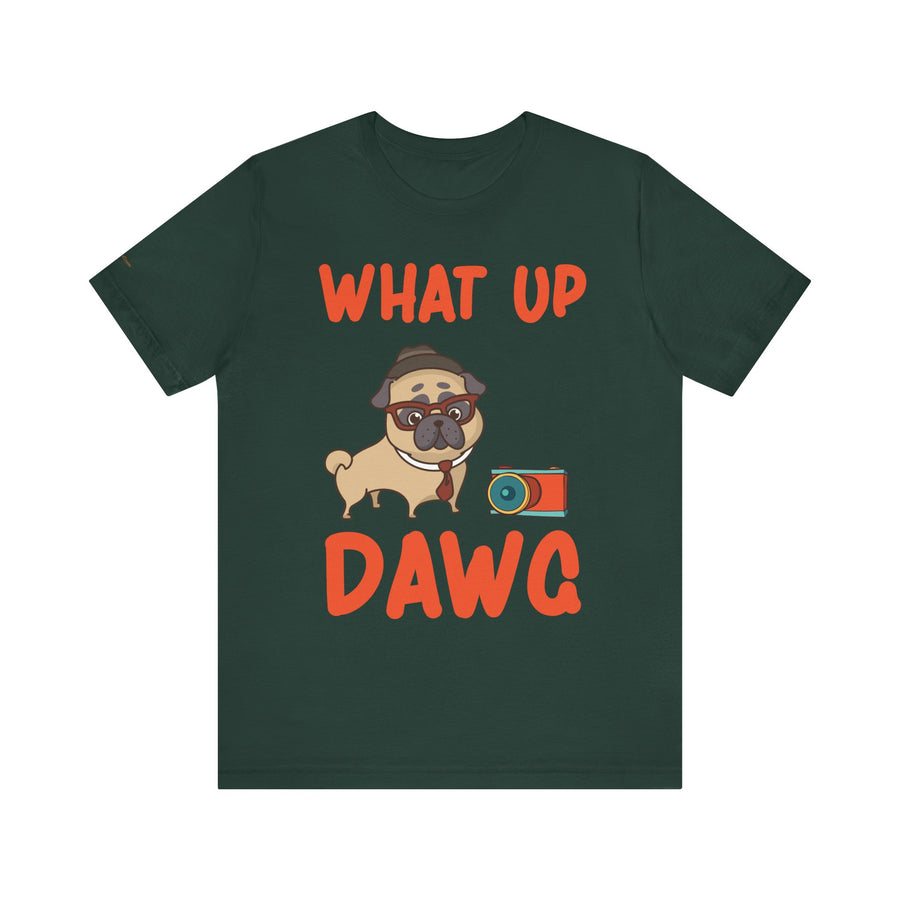 Pug Humor Tee, Cute Dog Shirt for Pet Lovers, Funny Gift for Dog Owners, Casual Wear for Animal Lovers, Pet Lover T-Shirt