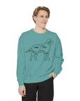 Pet Anatomy Sweatshirt, Unisex Cozy Top, Dog Lover Gift, Funny Animal Apparel, Casual Sweatshirt, Gift for Dog Owners