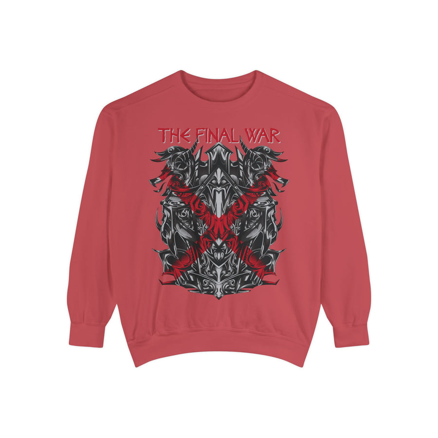 The Final War Unisex Sweatshirt, Casual Unisex Apparel, Graphic Sweatshirt, Streetwear, Unique Gift for Him/Her